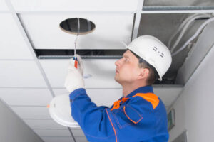 electrician working